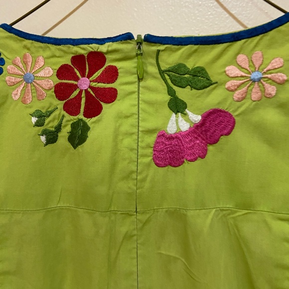 Nanette Lepore Embroidered Mexican Dress - Picture 10 of 16